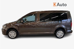 Ruskea (beige) Volkswagen Caddy Maxi 2015 kuva 5.