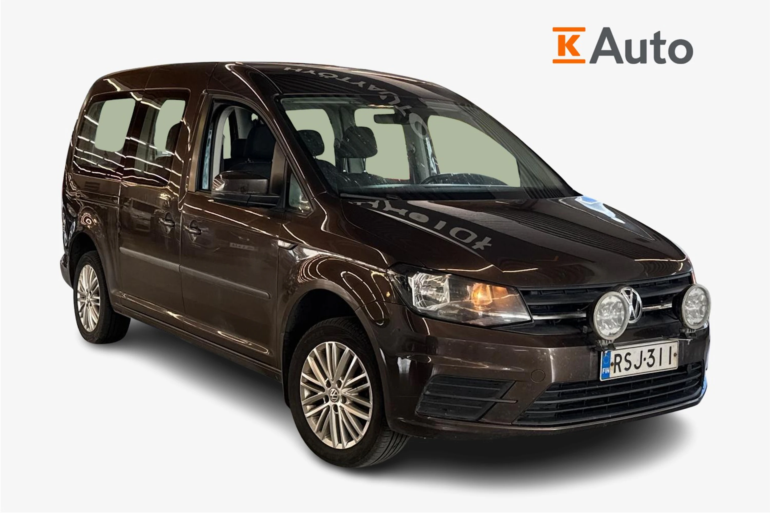 ruskea (beige) Volkswagen Caddy Maxi 2015 kuva 1.