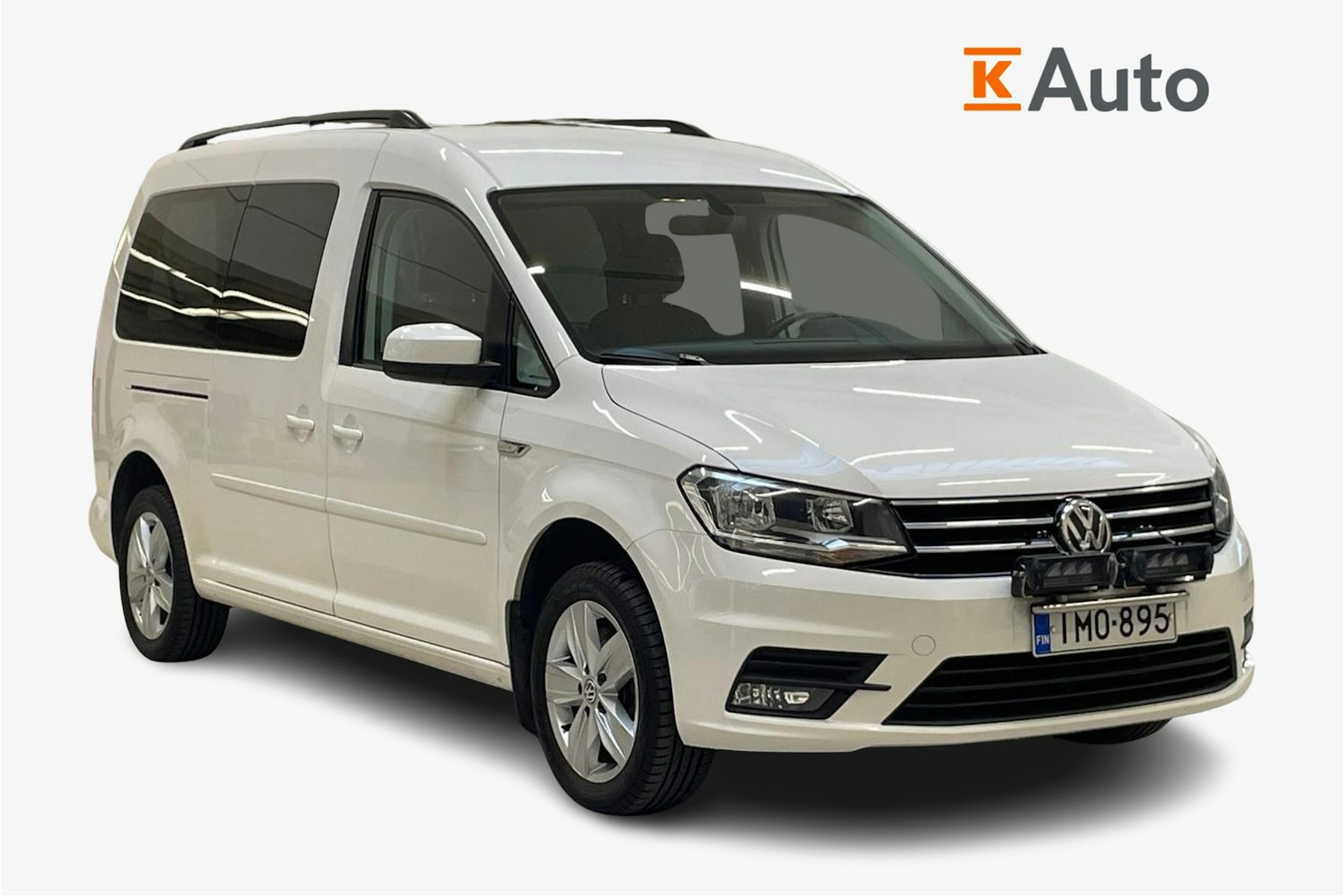 valkoinen Volkswagen Caddy Maxi 2016 kuva 1.