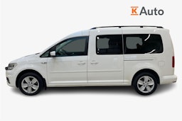 valkoinen Volkswagen Caddy Maxi 2016 kuva 6.