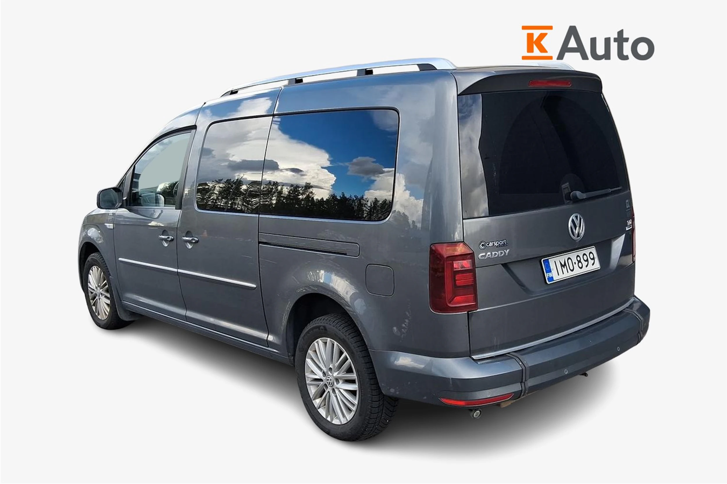 met. harmaa Volkswagen Caddy Maxi 2016 kuva 2.