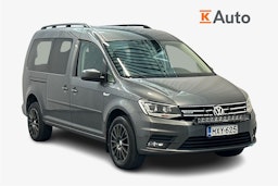 harmaa Volkswagen Caddy Maxi 2016 kuva 1.