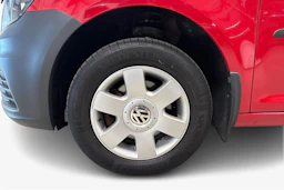 punainen Volkswagen Caddy Maxi 2016 kuva 9.