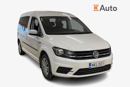 valkoinen Volkswagen Caddy Maxi 2016 kuva 1.