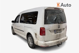valkoinen Volkswagen Caddy Maxi 2016 kuva 2.