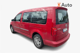punainen Volkswagen Caddy Maxi 2017 kuva 2.