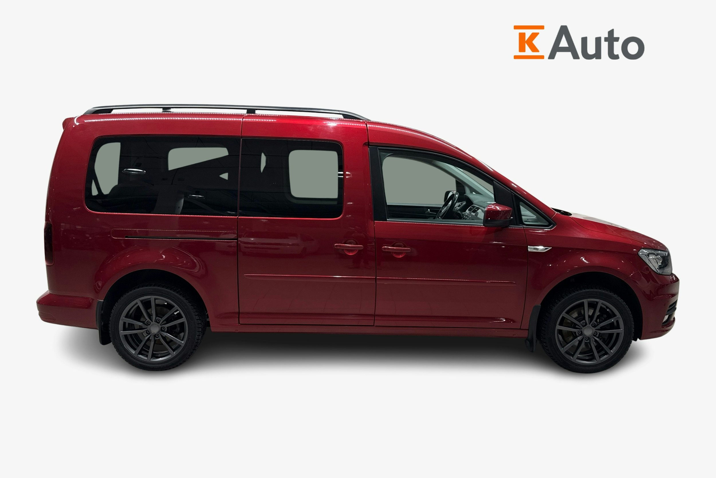 punainen Volkswagen Caddy Maxi 2017 kuva 5.