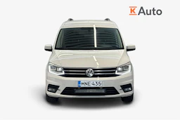 Valkoinen Volkswagen Caddy Maxi 2018 kuva 4.