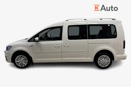 valkoinen Volkswagen Caddy Maxi 2017 kuva 5.