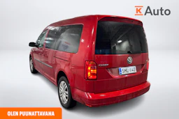 punainen Volkswagen Caddy Maxi 2018 kuva 2.