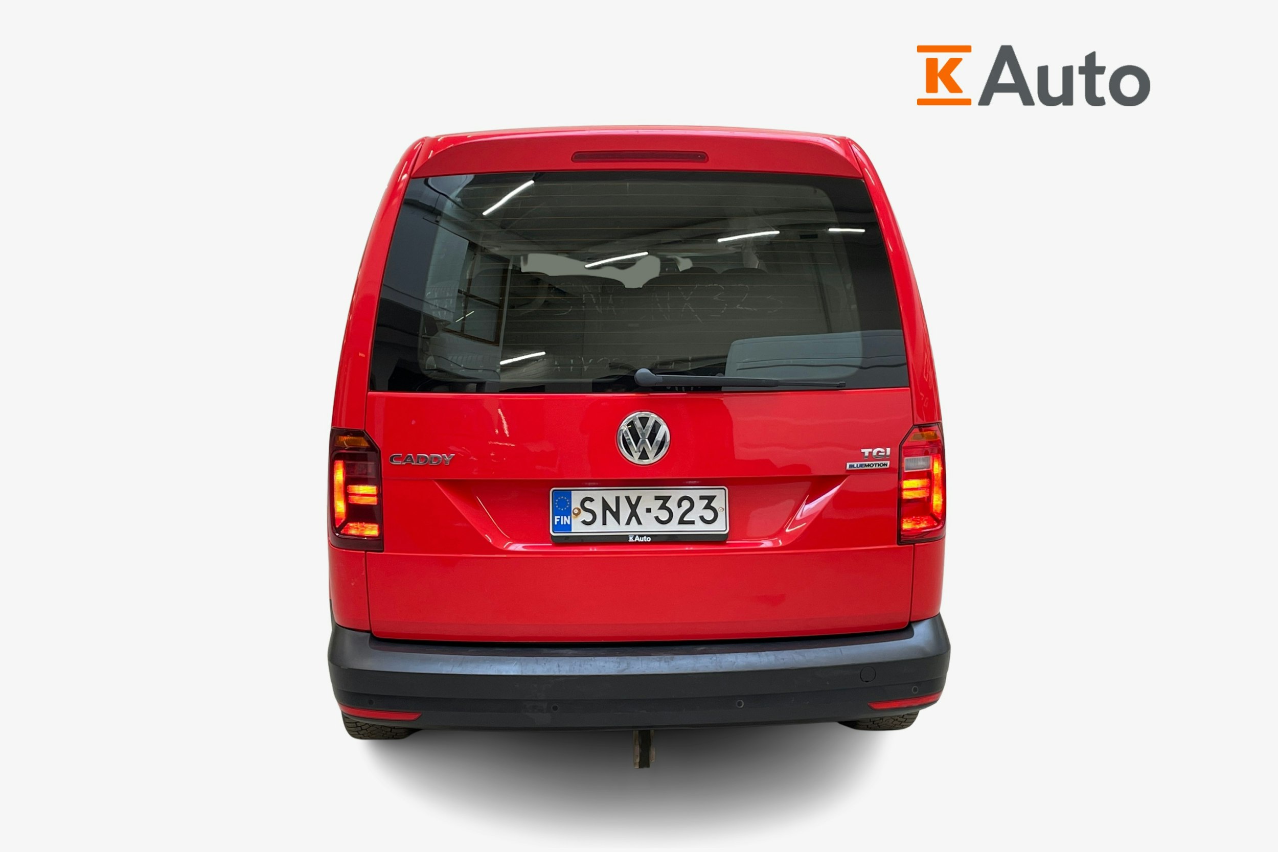 punainen Volkswagen Caddy Maxi 2017 kuva 3.