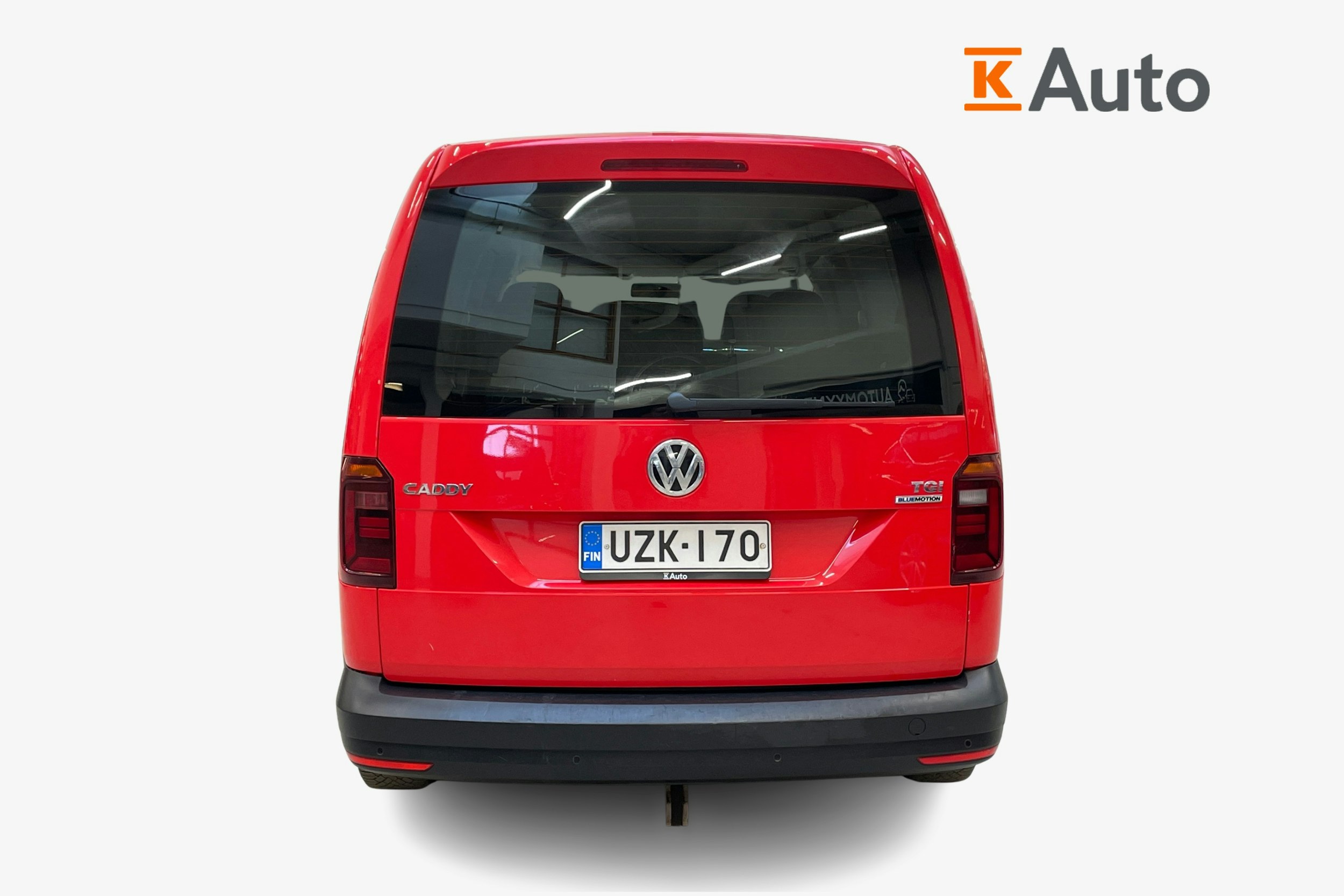 punainen Volkswagen Caddy Maxi 2017 kuva 3.