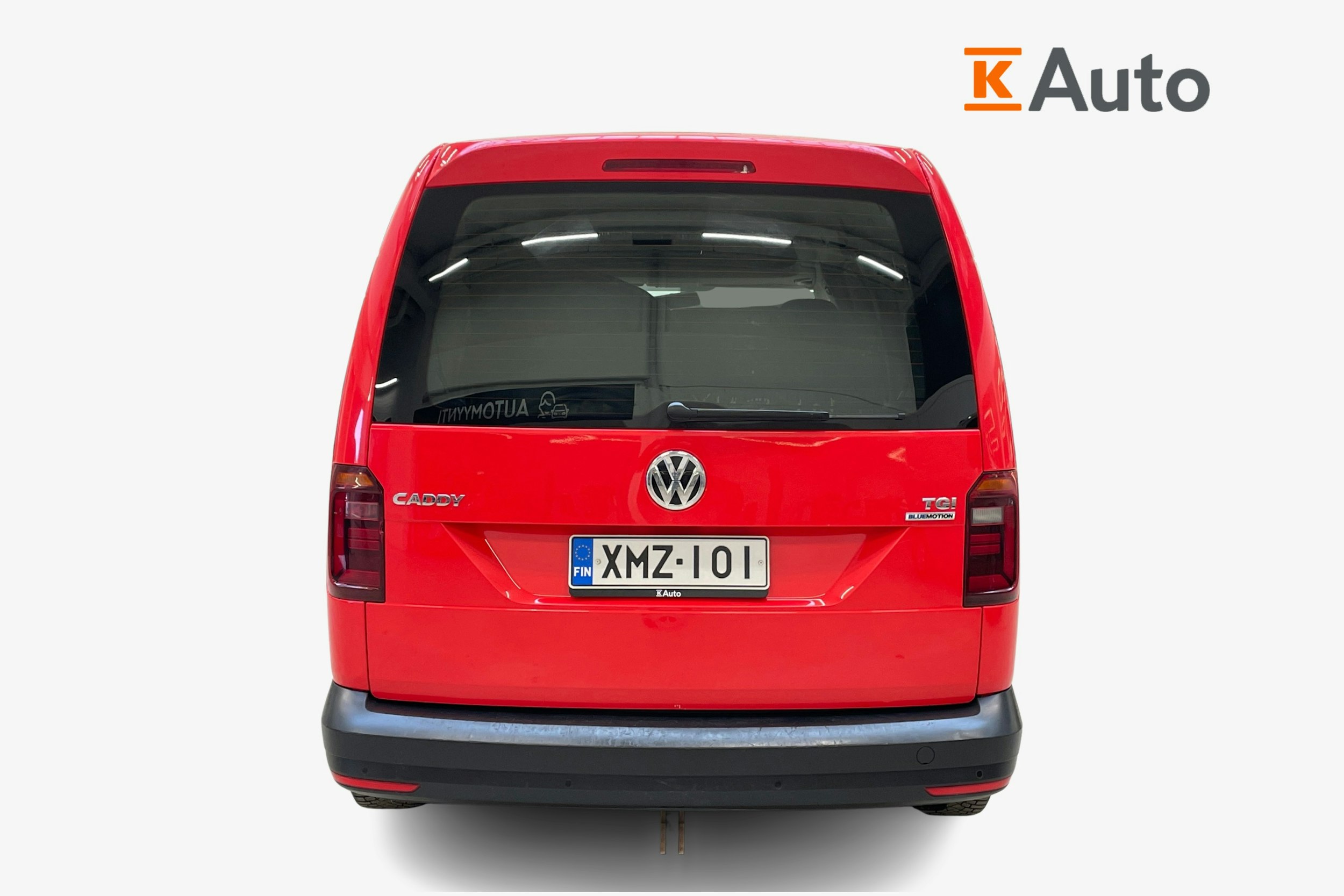 punainen Volkswagen Caddy Maxi 2017 kuva 3.