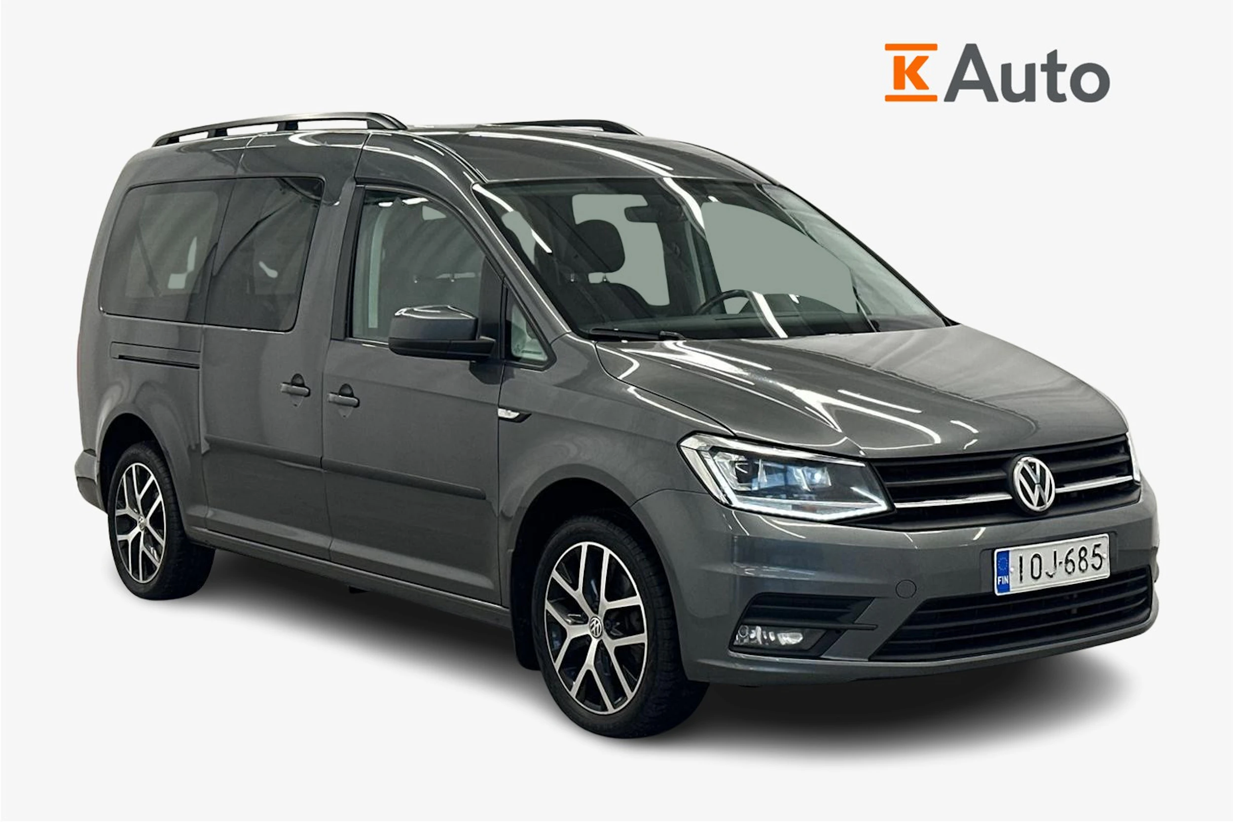 harmaa Volkswagen Caddy Maxi 2018 kuva 1.