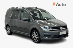 harmaa Volkswagen Caddy Maxi 2018 kuva 1.