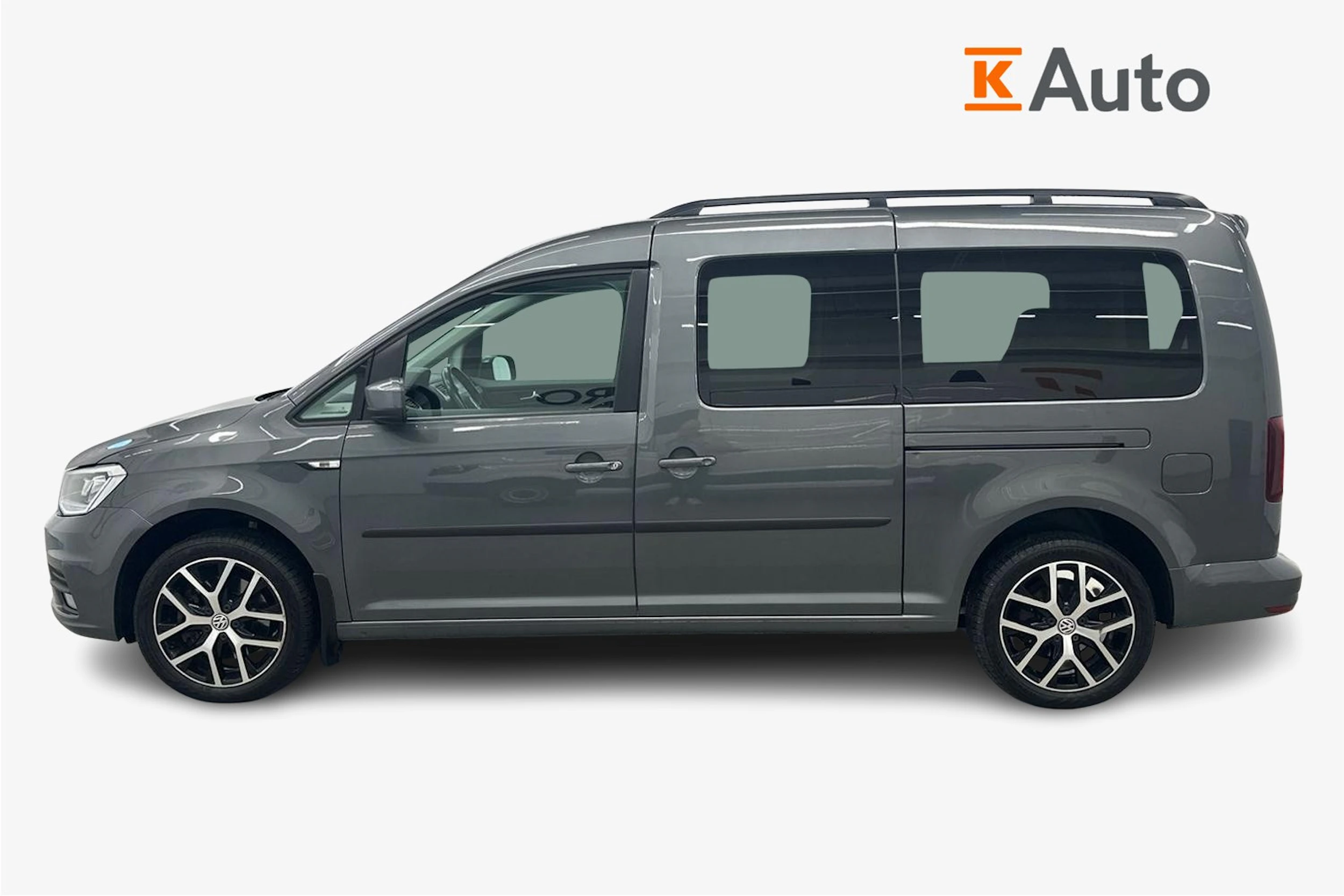 harmaa Volkswagen Caddy Maxi 2018 kuva 5.