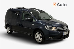 sininen Volkswagen Caddy Maxi 2018 kuva 1.