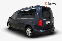 sininen Volkswagen Caddy Maxi 2018 kuva 2.