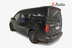 musta Volkswagen Caddy Maxi 2018 kuva 2.