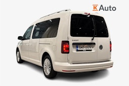 Valkoinen Volkswagen Caddy Maxi 2018 kuva 2.