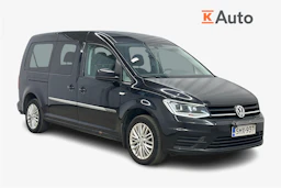 musta Volkswagen Caddy Maxi 2018 kuva 1.
