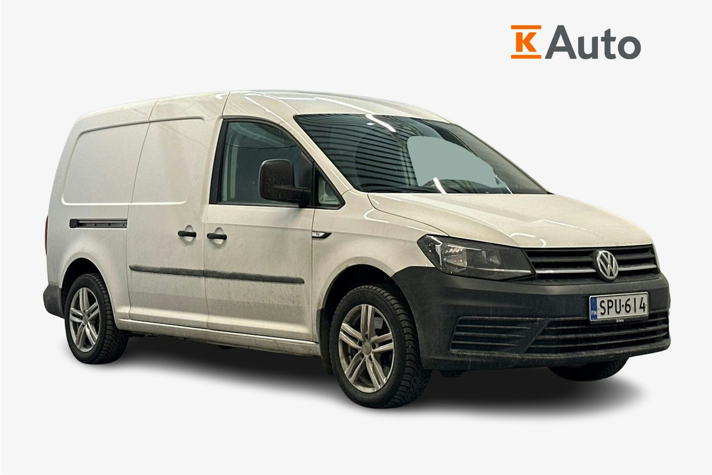 valkoinen Volkswagen Caddy Maxi 2018 kuva 1.