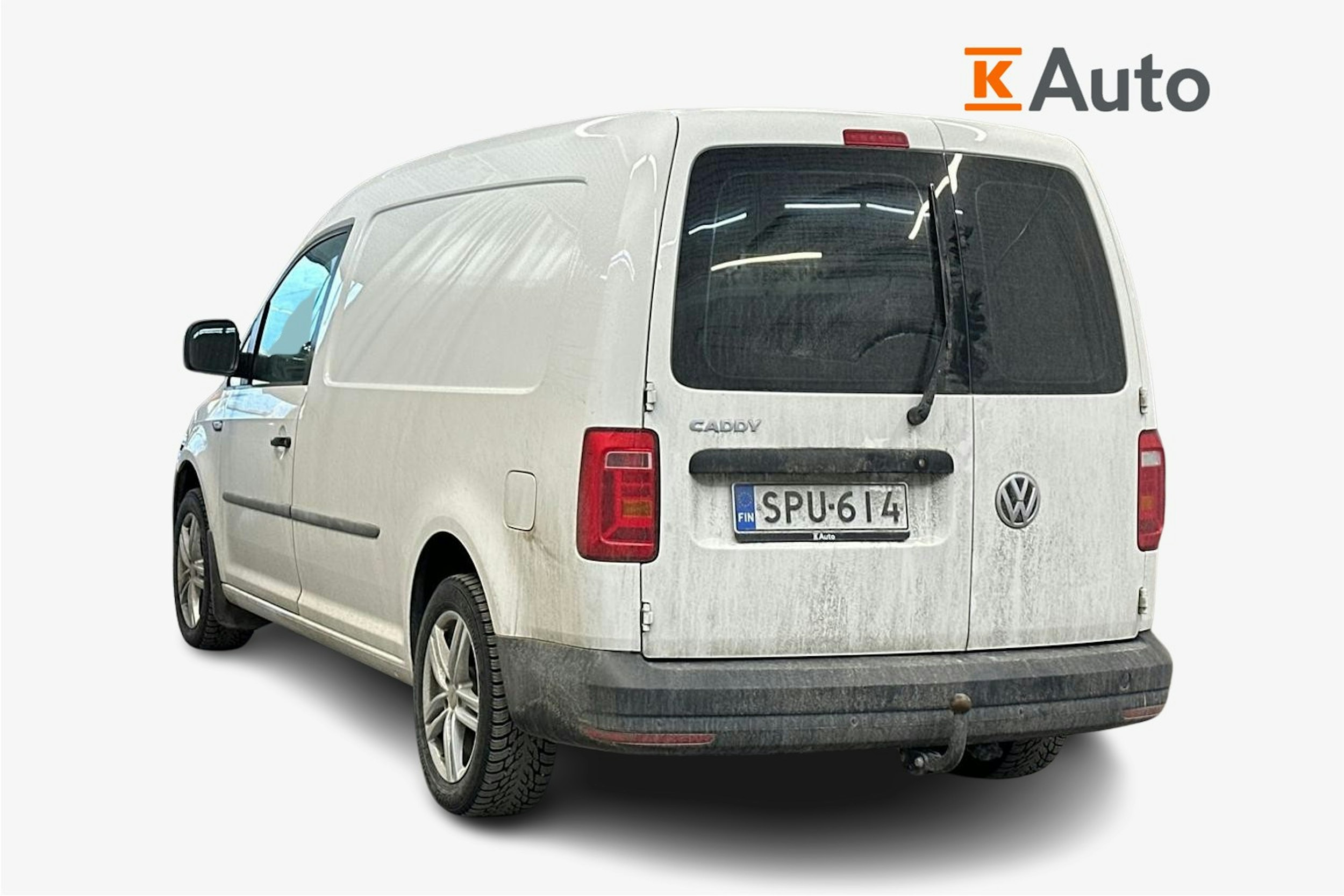 valkoinen Volkswagen Caddy Maxi 2018 kuva 2.