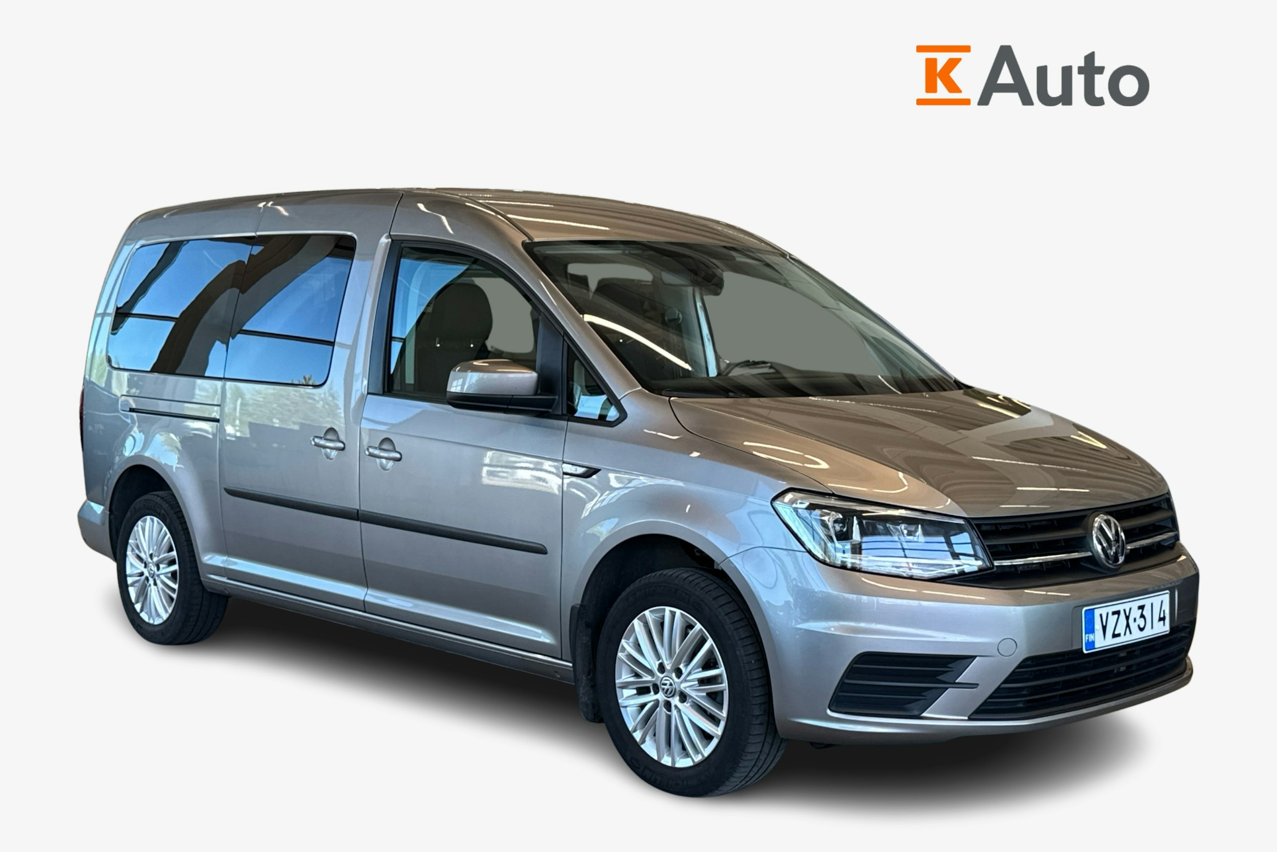 Ruskea (beige) Volkswagen Caddy Maxi 2018 kuva 1.