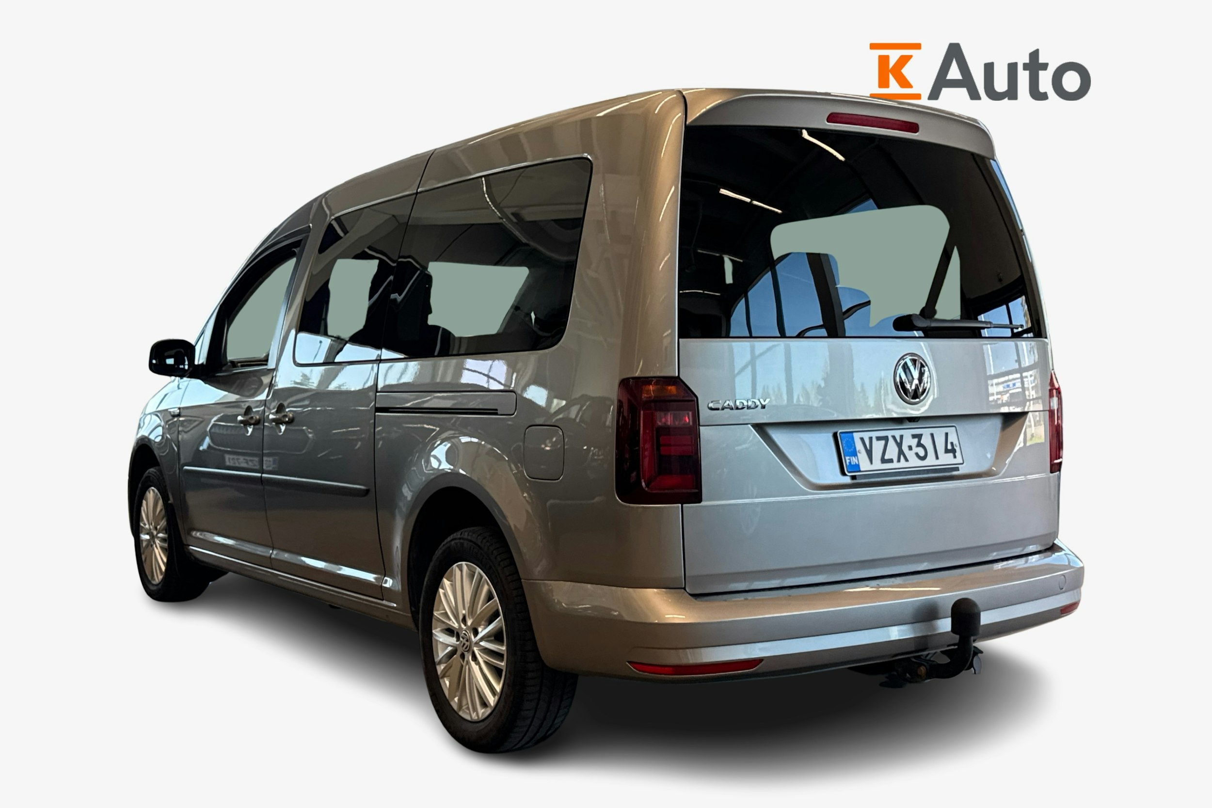 Ruskea (beige) Volkswagen Caddy Maxi 2018 kuva 2.
