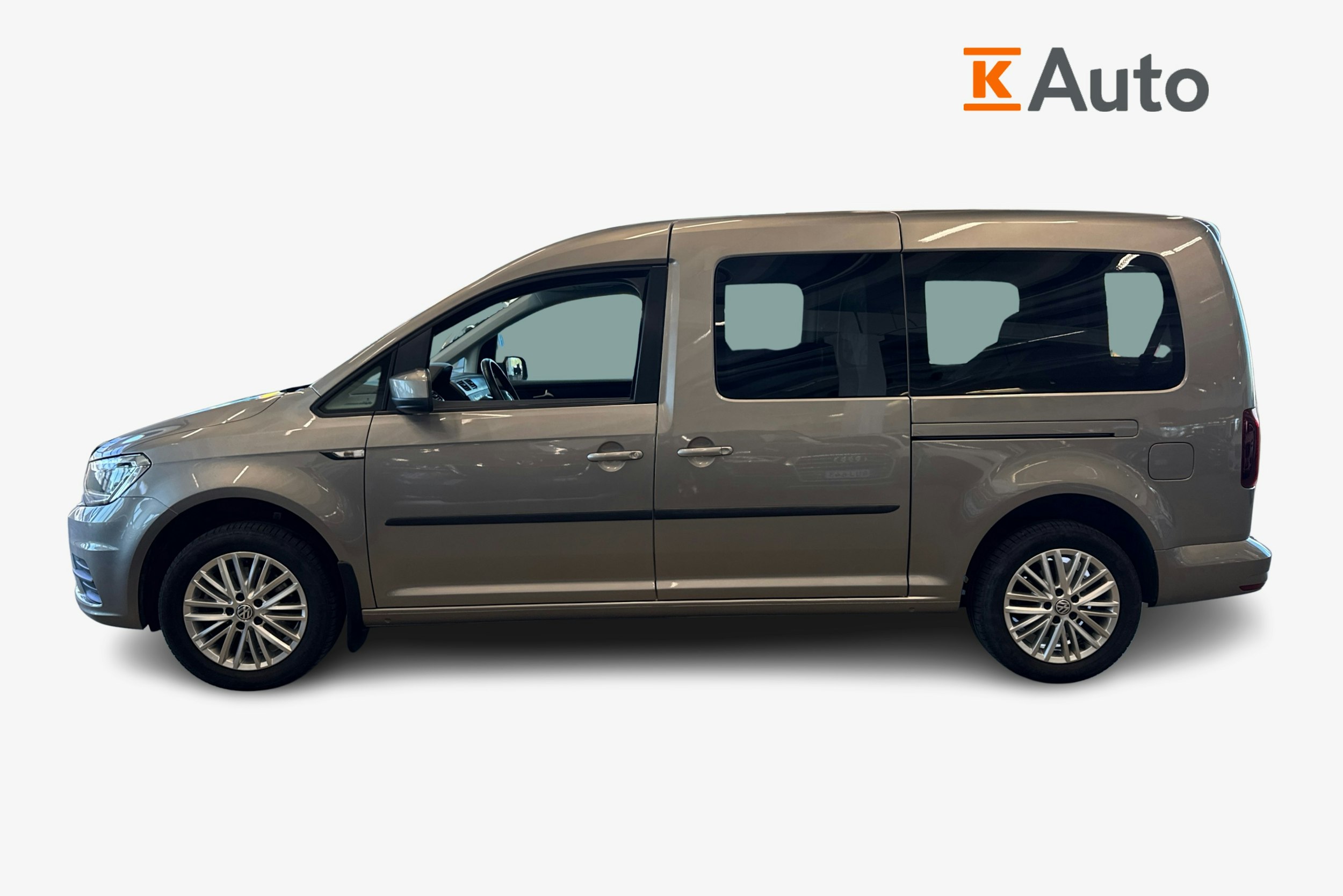Ruskea (beige) Volkswagen Caddy Maxi 2018 kuva 5.