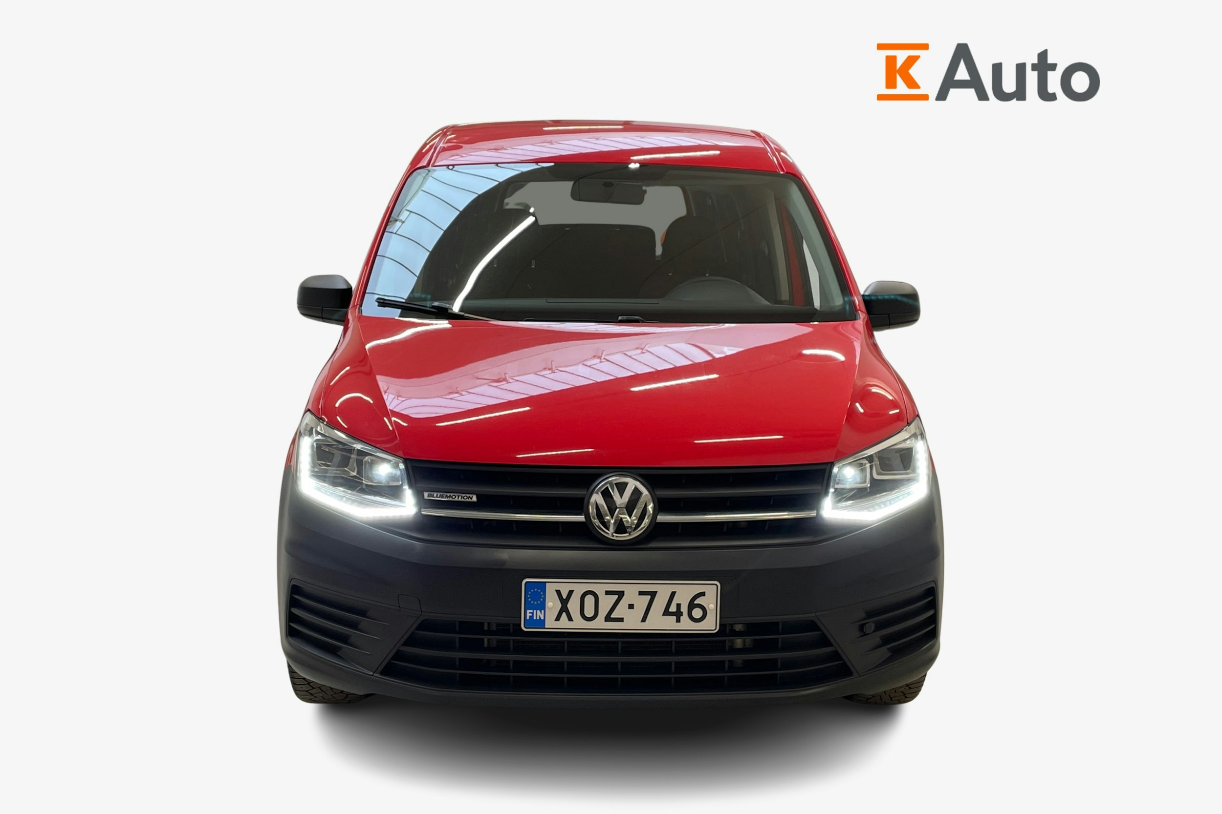 punainen Volkswagen Caddy Maxi 2018 kuva 4.