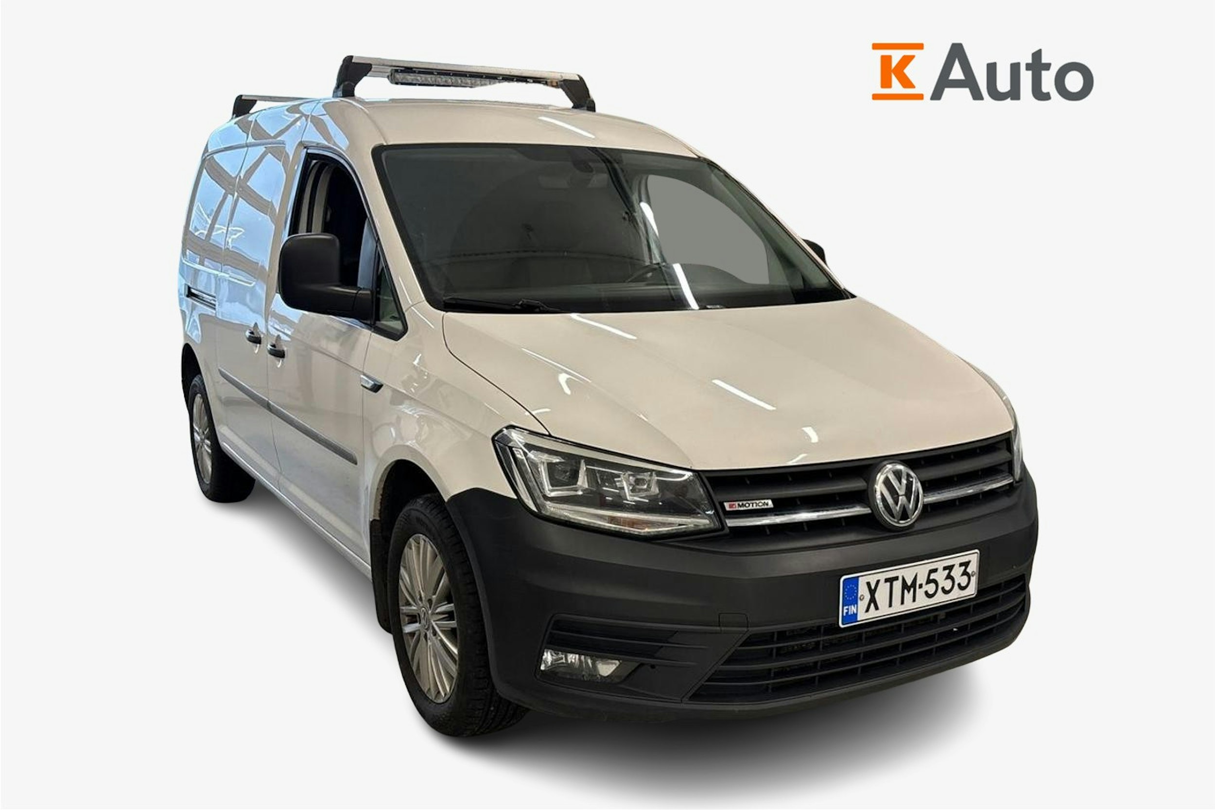 Valkoinen Volkswagen Caddy Maxi 2018 kuva 1.