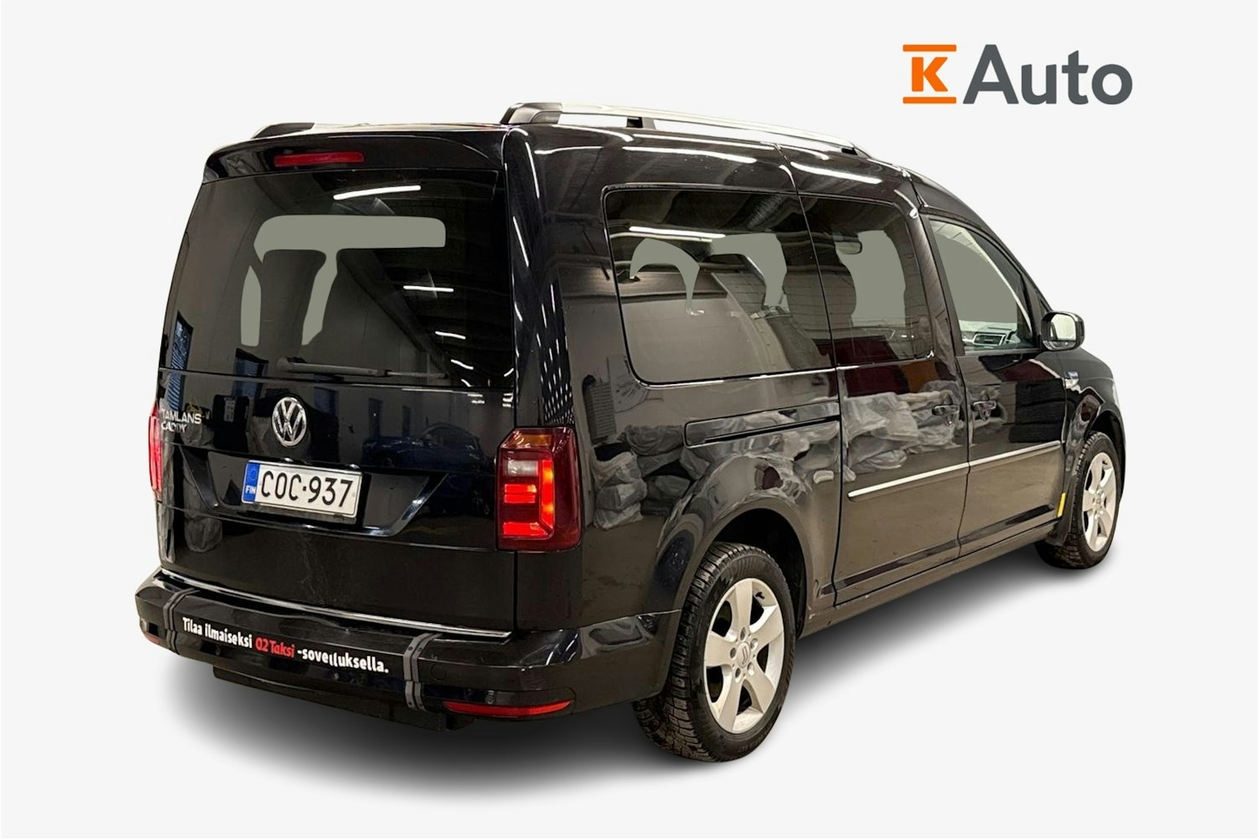 met. musta Volkswagen Caddy Maxi 2019 kuva 3.