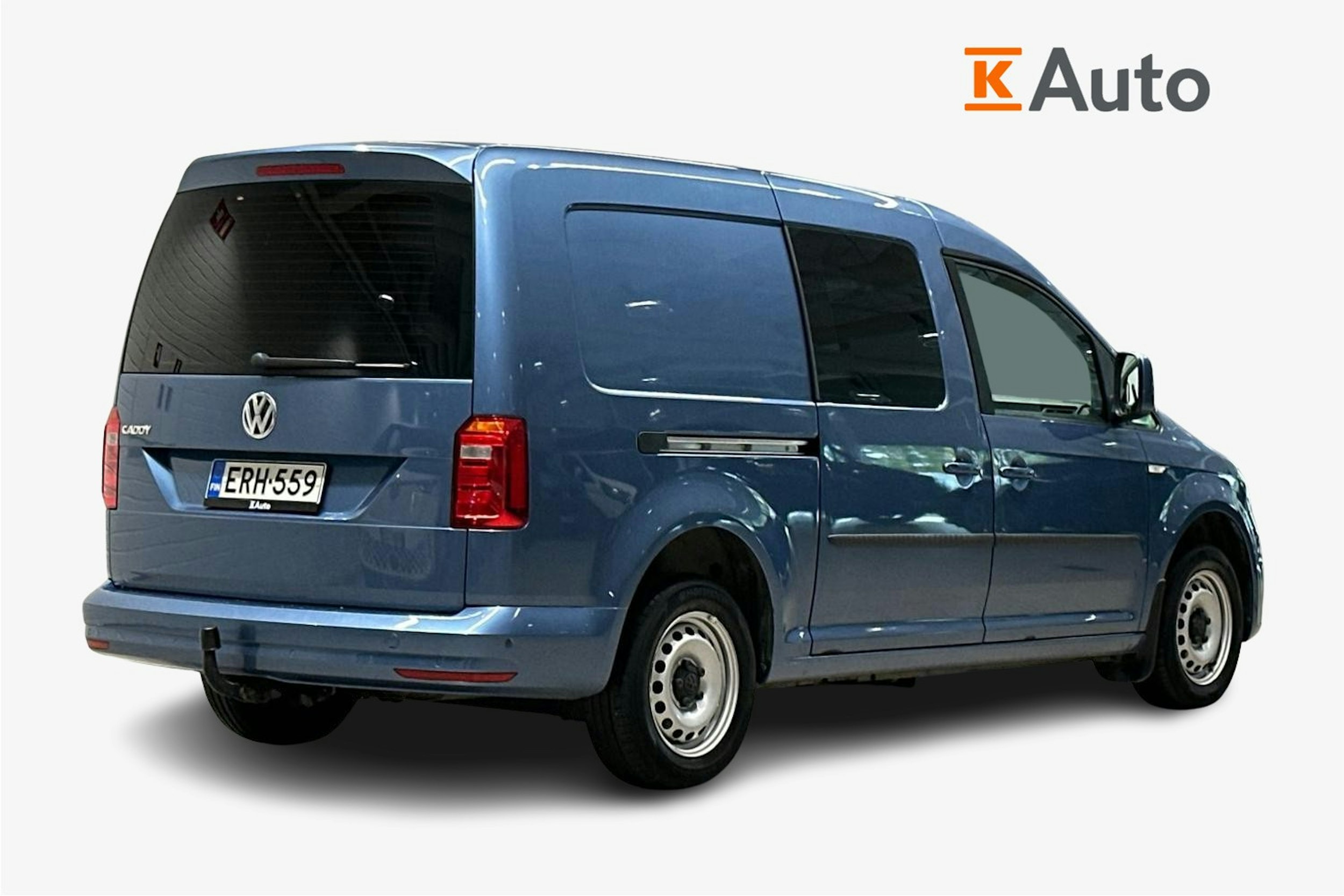Sininen Volkswagen Caddy Maxi 2019 kuva 2.