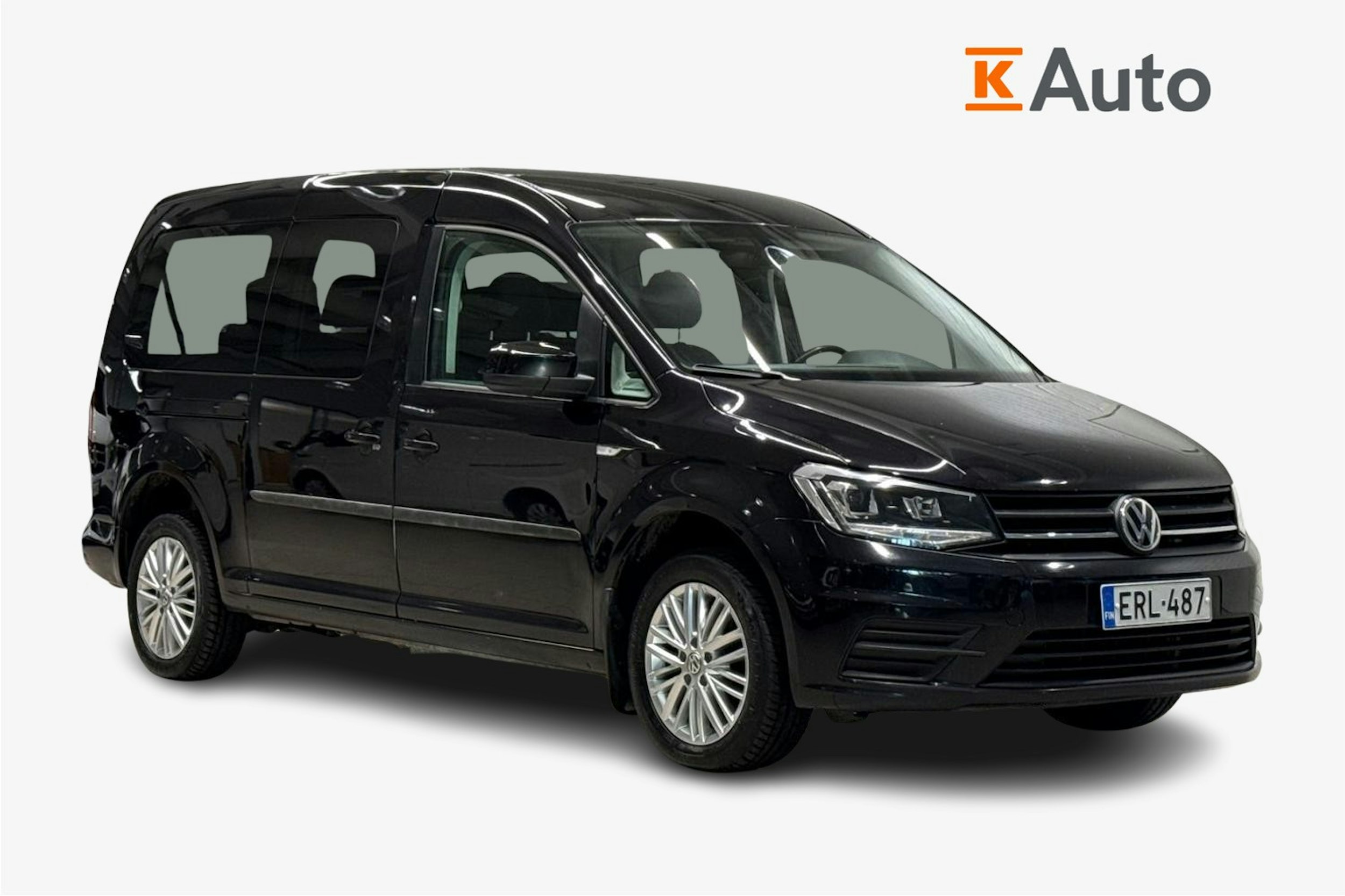 Musta Volkswagen Caddy Maxi 2019 kuva 1.