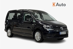 Musta Volkswagen Caddy Maxi 2019 kuva 1.