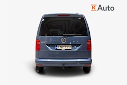 Sininen Volkswagen Caddy Maxi 2019 kuva 3.