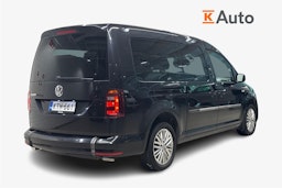 Musta Volkswagen Caddy Maxi 2019 kuva 2.