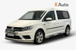 valkoinen Volkswagen Caddy Maxi 2019 kuva 3.
