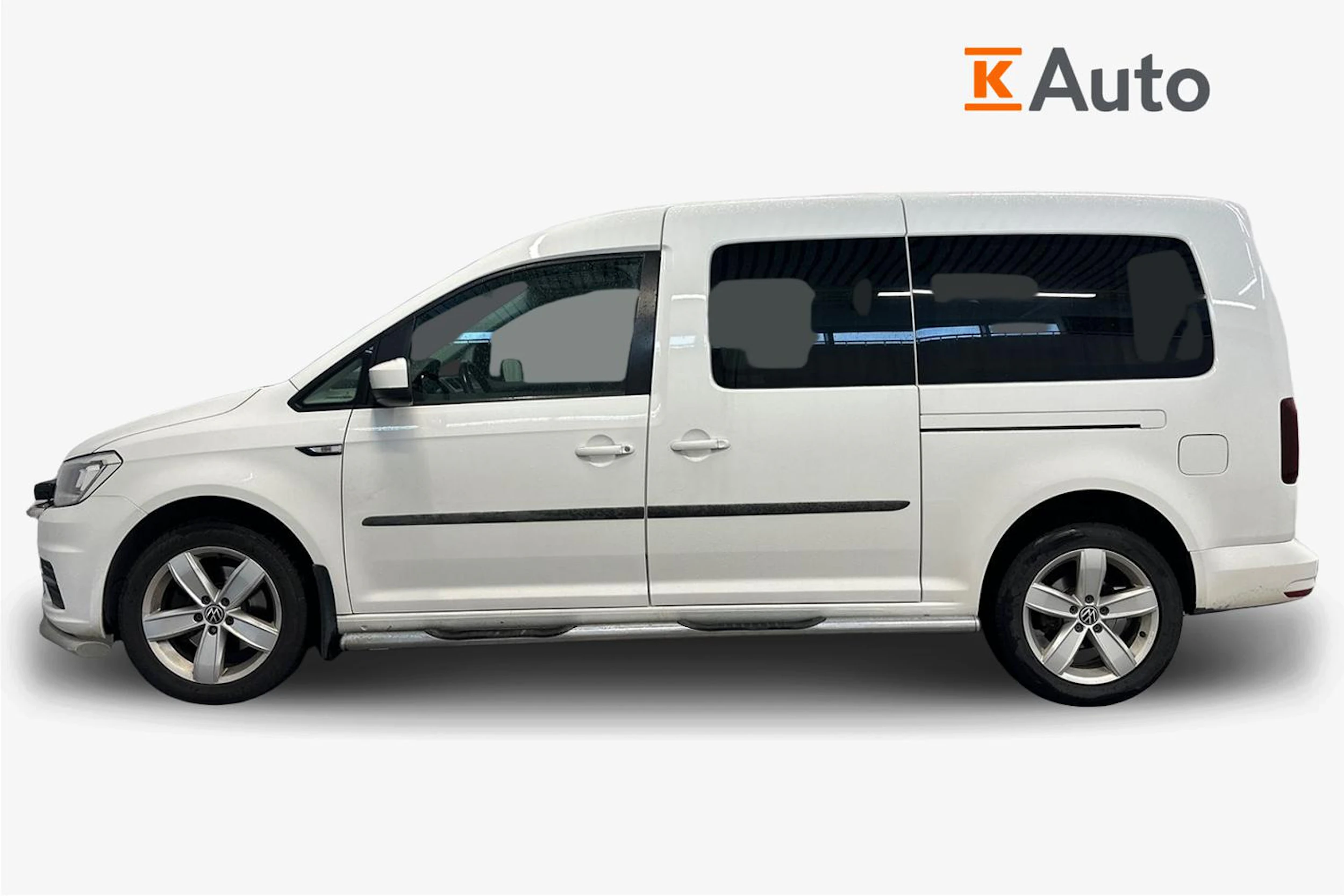 valkoinen Volkswagen Caddy Maxi 2019 kuva 4.