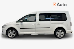 valkoinen Volkswagen Caddy Maxi 2019 kuva 4.
