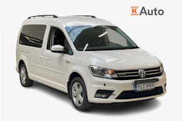 valkoinen Volkswagen Caddy Maxi 2019 kuva 1.