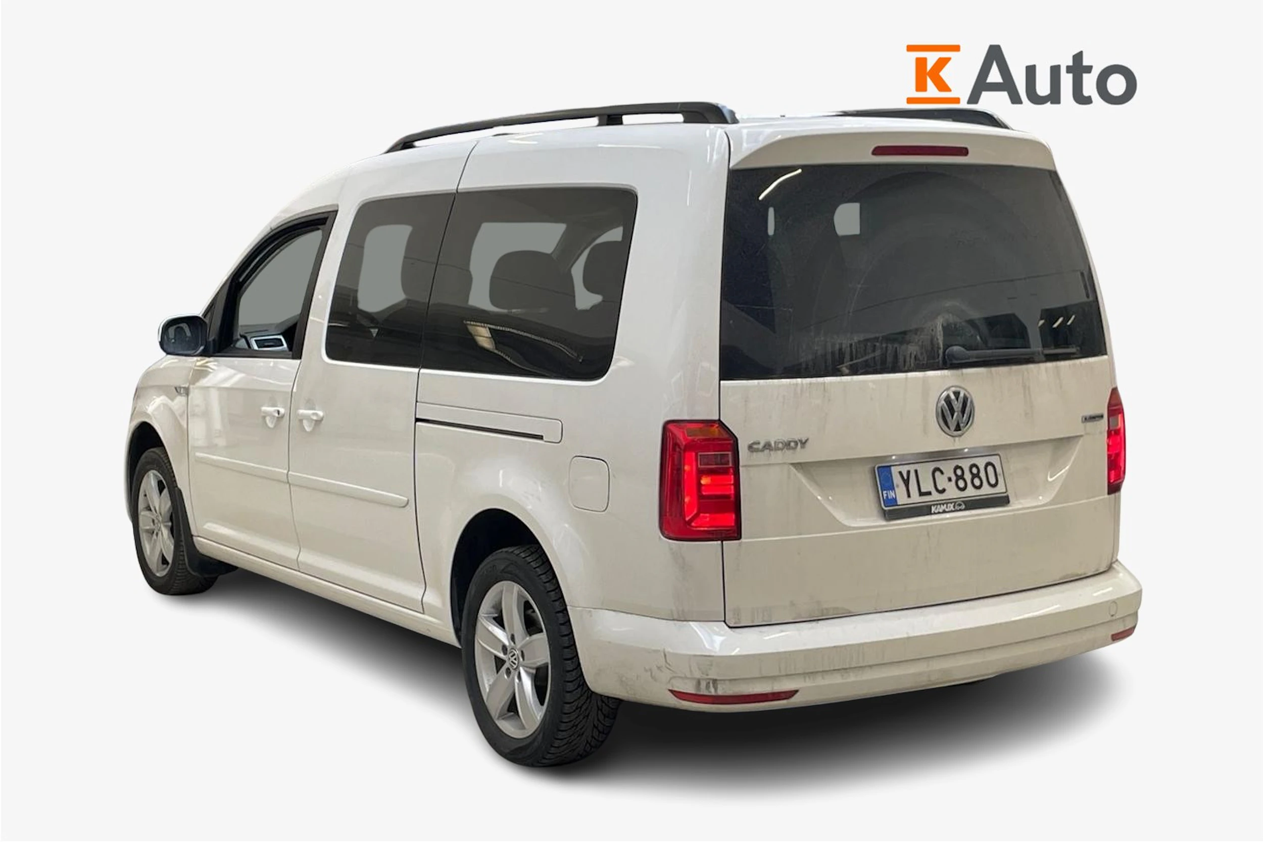 valkoinen Volkswagen Caddy Maxi 2019 kuva 2.
