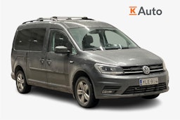 Harmaa Volkswagen Caddy Maxi 2019 kuva 1.