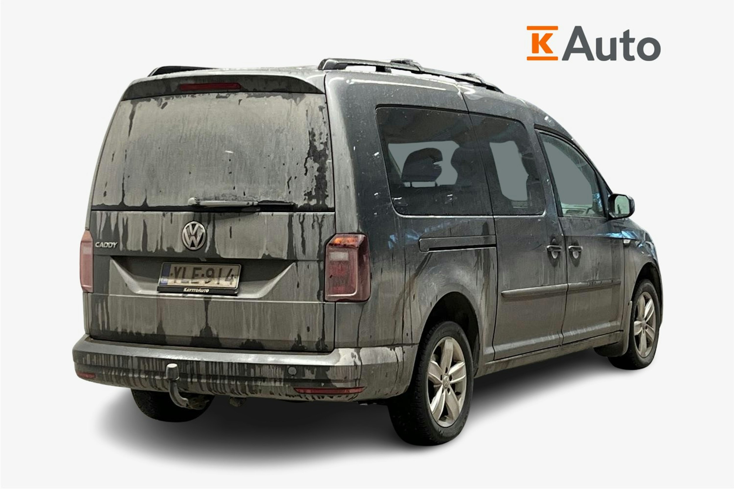 Harmaa Volkswagen Caddy Maxi 2019 kuva 2.