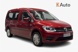 punainen Volkswagen Caddy Maxi 2020 kuva 1.