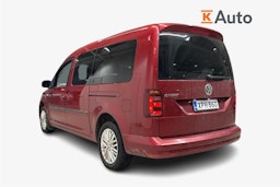 punainen Volkswagen Caddy Maxi 2020 kuva 2.