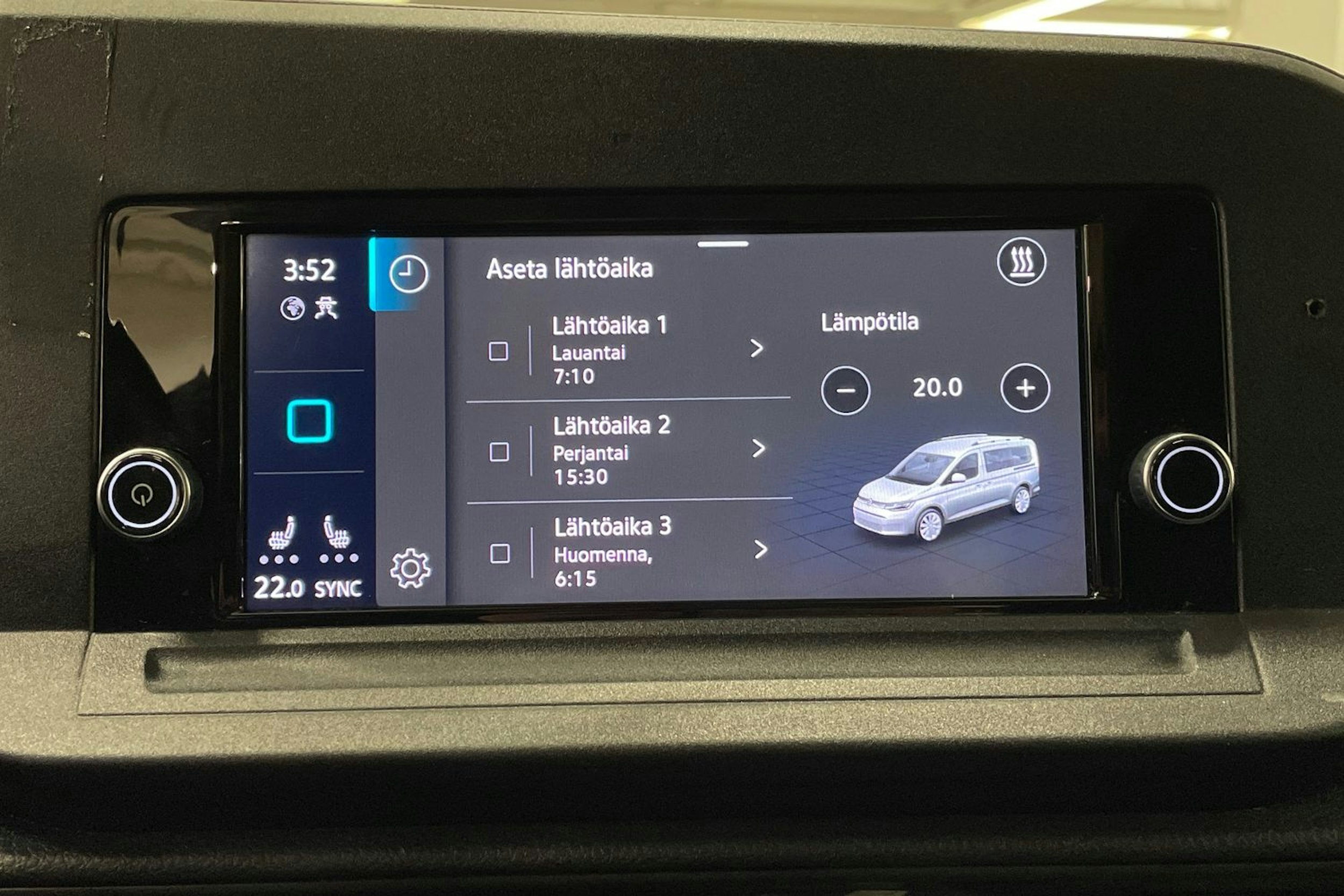 musta Volkswagen Caddy Maxi 2021 kuva 27.