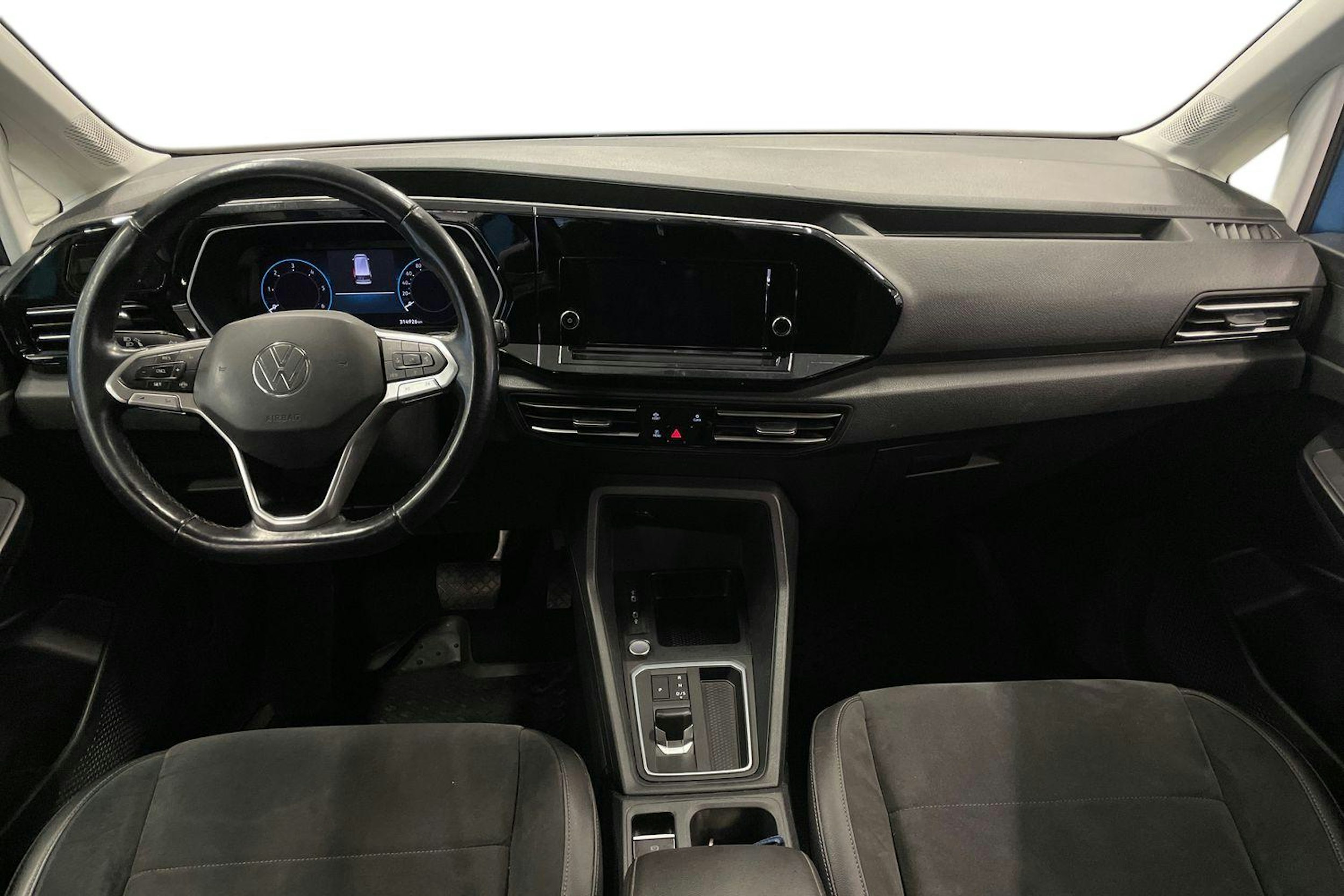 Valkoinen Volkswagen Caddy Maxi 2021 kuva 9.