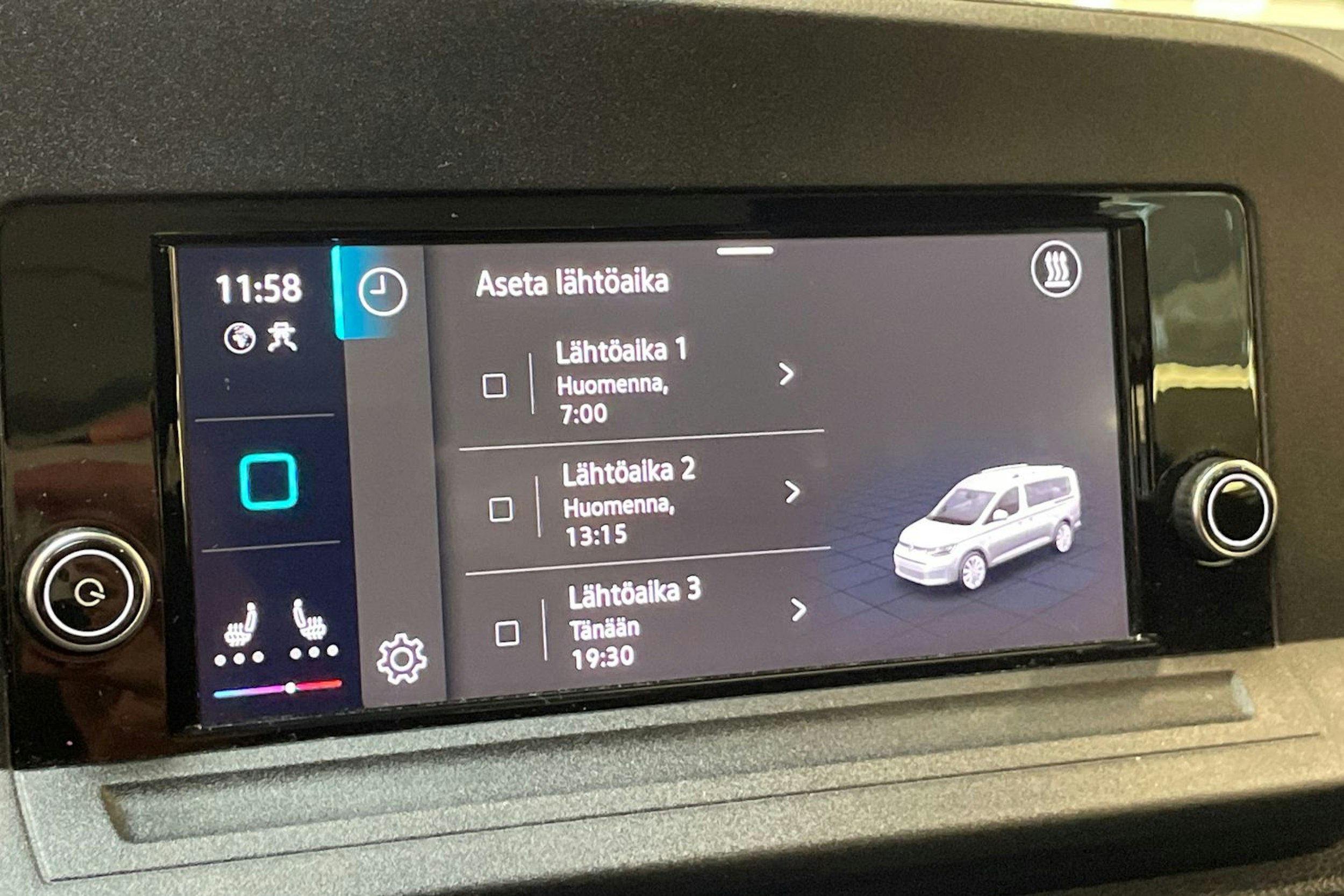 punainen Volkswagen Caddy Maxi 2021 kuva 22.